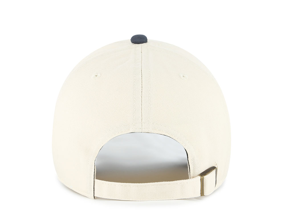 47 Brand Los Angeles Dodgers Natural Clean Up Strapback Cap