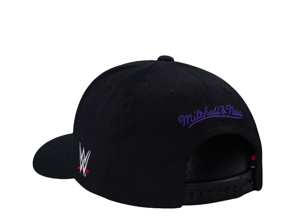 Mitchell & Ness Wrestlemania WWE Undertaker Classic Red Stretch Snapback Cap