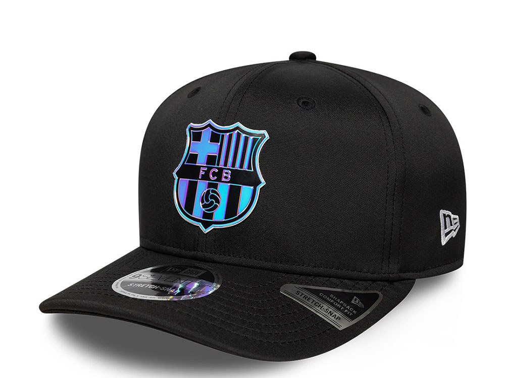 New Era Barcelona Fc Black Prime Edition 9Seventy Stretch Snapback Cap