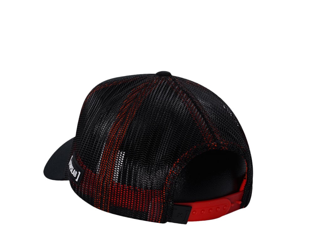 Capslab Chucky Black Trucker Snapback Cap