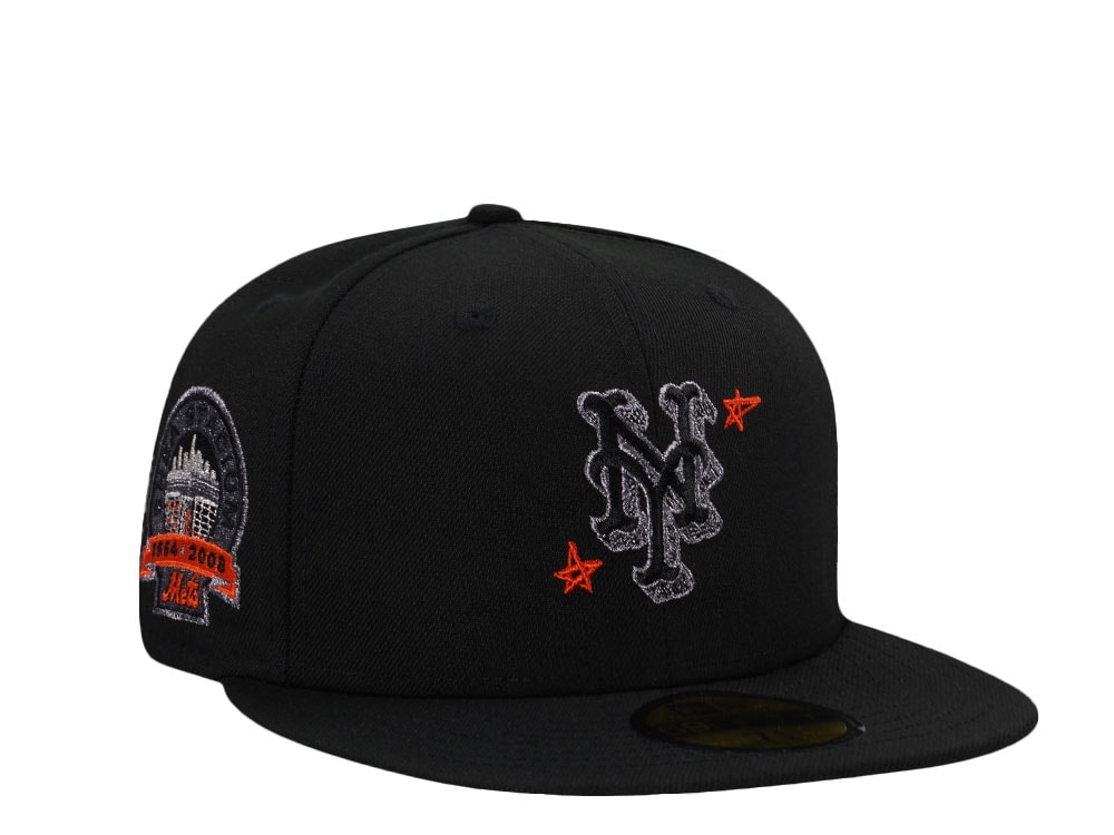 New Era New York Mets Shea Stadium Star Black Prime Edition 59Fifty Fitted Cap