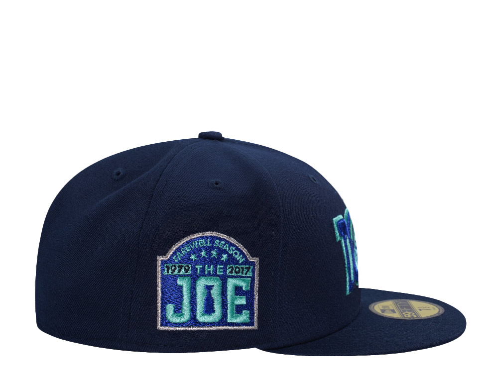 New Era Detroit Red Wings The Joe 100th Anniversary Ocean Blue Prime Edition 59Fifty Fitted Cap