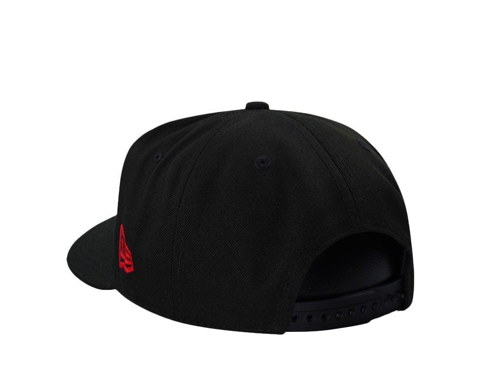 New Era San Francisco 49ers Black Classic Edition 9Fifty A Frame Snapback Cap