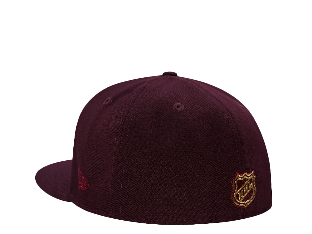 New Era New Jersey Devils 20th Anniversary Maroon Prime Edition 59Fifty Fitted Cap