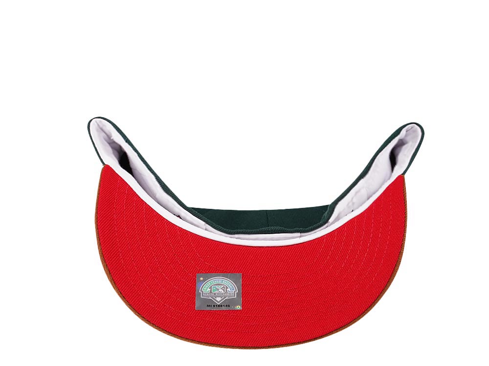 New Era South West Michigan Devil Rays Red Metallic Two Tone Edition 59Fifty Fitted Cap