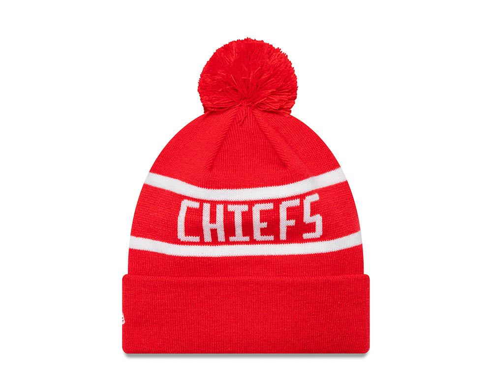 New Era Kansas City Chiefs On The Cuff Jake Red Knit