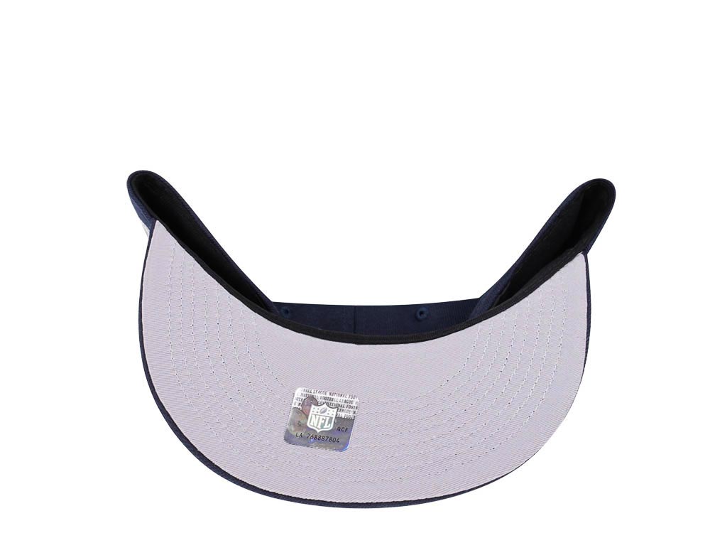New Era Seattle Seahawks Navy Classic Edition 59Fifty Fitted Cap