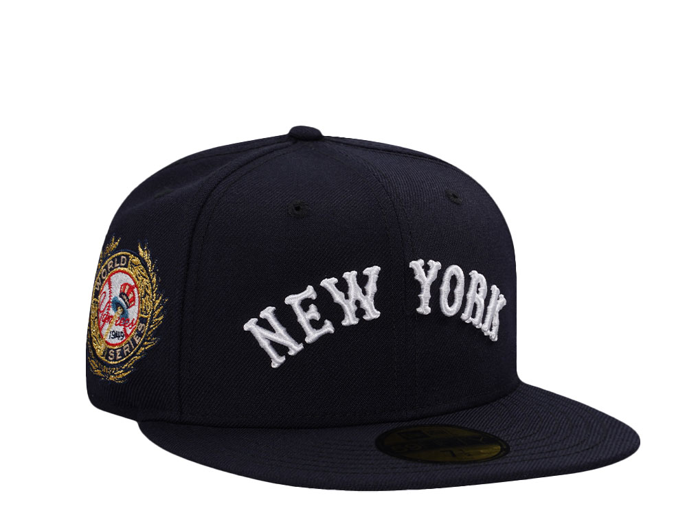 New Era New York Yankees World Series 1949 Navy Prime Wool Edition 59Fifty Fitted Cap