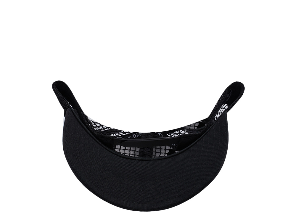 Djinns HFT Black Big Net Mountain Trucker Snapback Cap