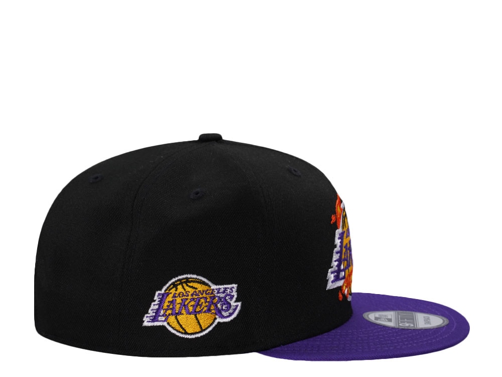 New Era Los Angeles Lakers Flames Prime Edition 9Fifty Snapback Cap