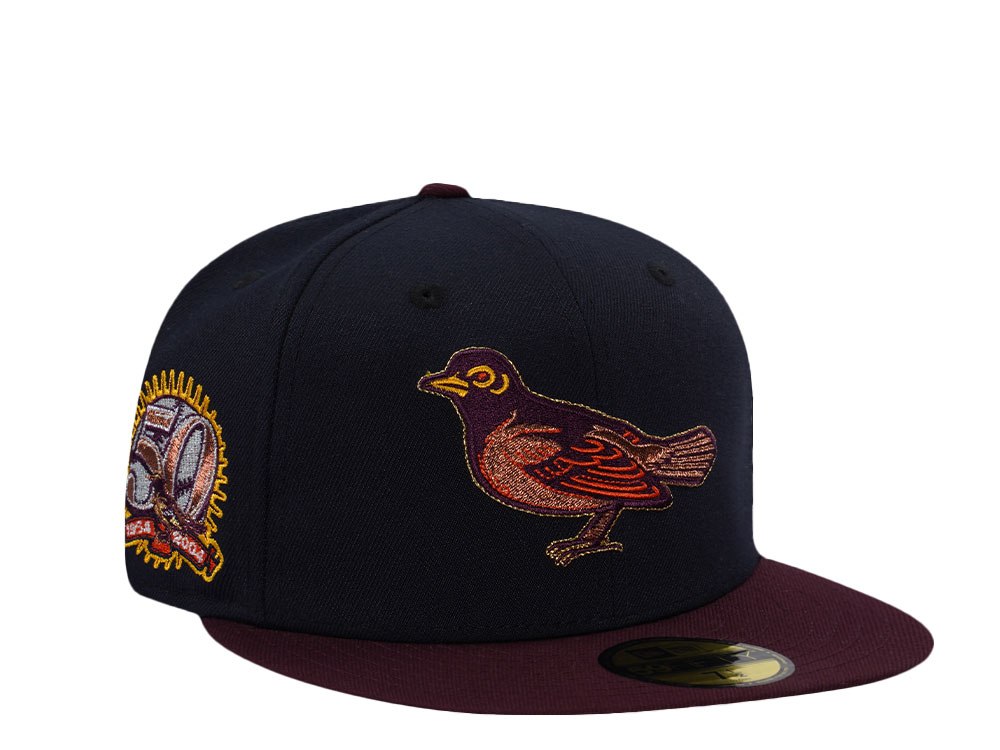 New Era Baltimore Orioles 50th Anniversary Navy Two Tone Edition 59Fifty Fitted Cap