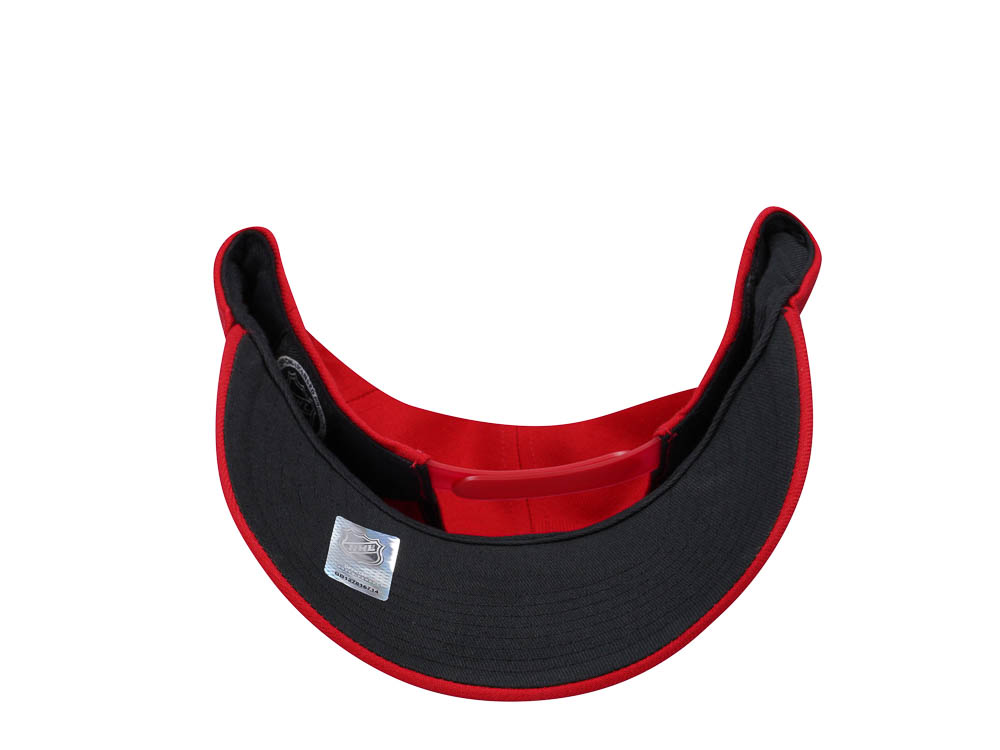 47Brand Carolina Hurricanes Red Ballpark MVP Snapback Cap