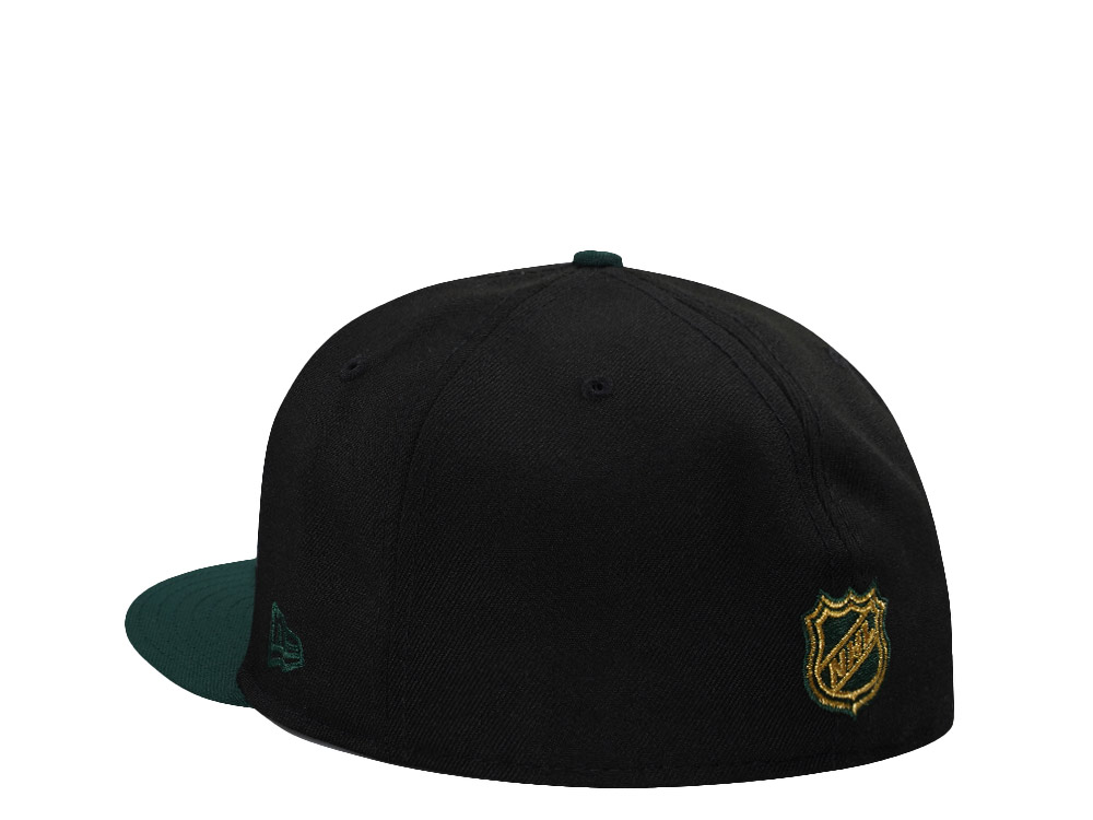 New Era New Jersey Devils 30th Anniversary Black Two Tone Edition 59Fifty Fitted Cap