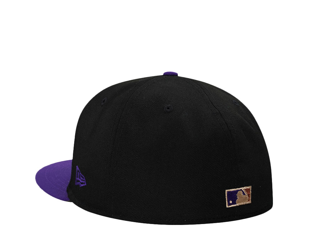 New Era Colorado Rockies 10th Anniversary Black Two Tone Edition 59Fifty Fitted Cap