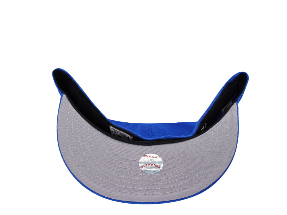 New Era Kansas City Royals Supmarine Blue Luxury Prime Edition 59Fifty Fitted Cap