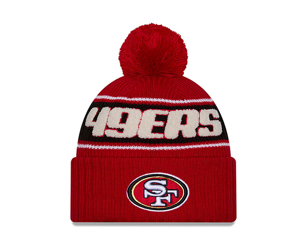 New Era San Francisco 49ers Sideline 2024 Knit