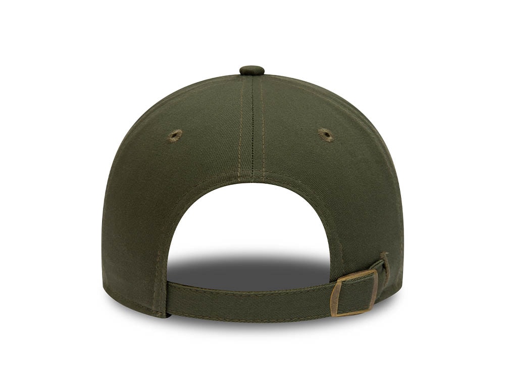 New Era New York Yankees League Essential Olive 9Twenty Strapback Cap