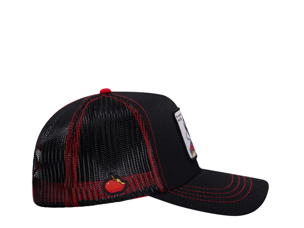 Capslab Disney Snow White Black Trucker Snapback Cap