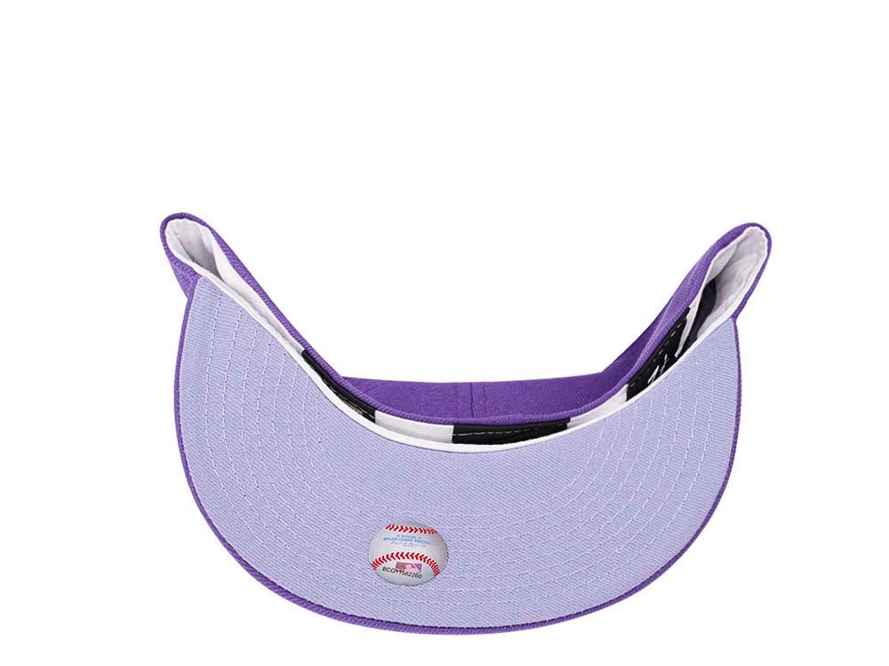 New Era Colorado Rockies 25th Anniversary Purple Infusion Edition 59Fifty Fitted Cap