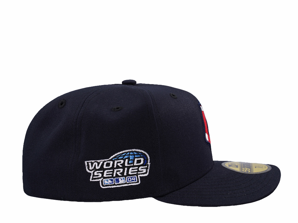 New Era Boston Red Sox World Series 2004 Navy Prime Edition Pre Curved 59Fifty Fitted Cap