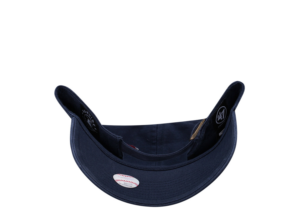 47Brand Boston Red Sox Navy Clean up Strapback Cap