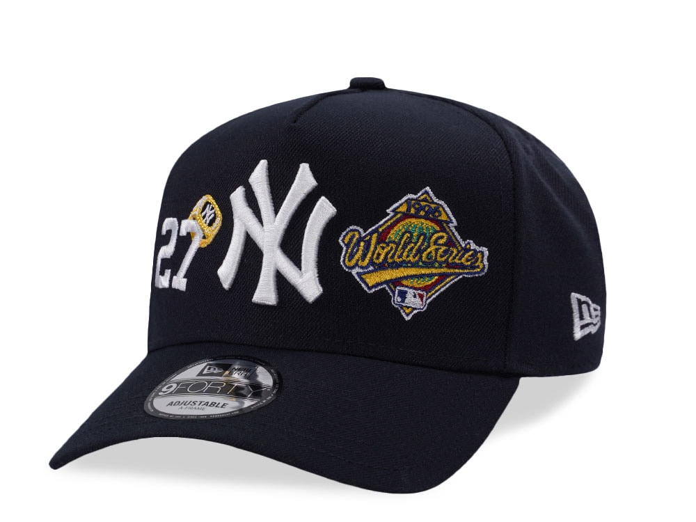 New Era New York Yankees MLB Multi Patch Edition 9Forty A Frame Snapback Cap