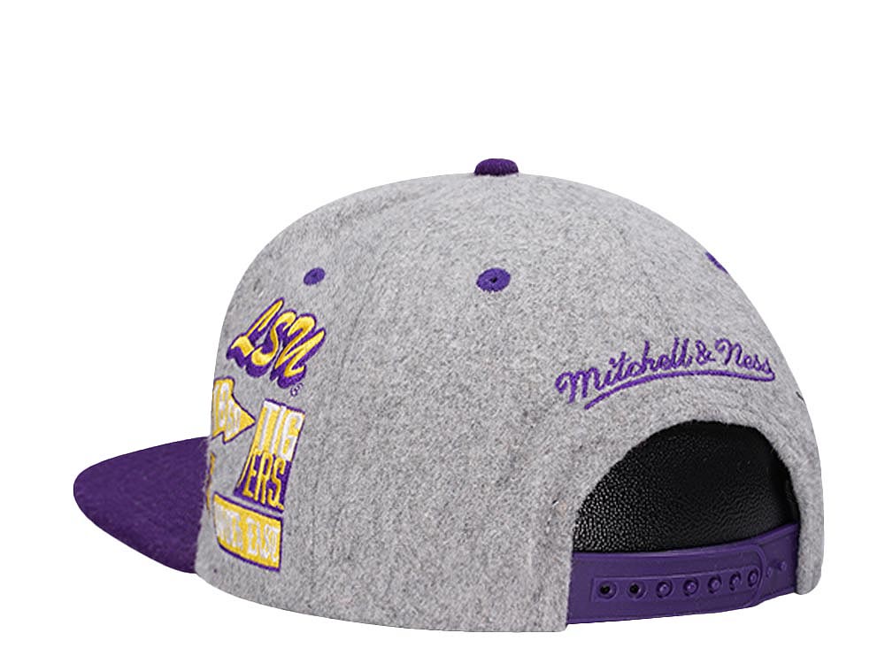 Mitchell & Ness Louisiana State University NCAA Melton Patch Snapback Cap