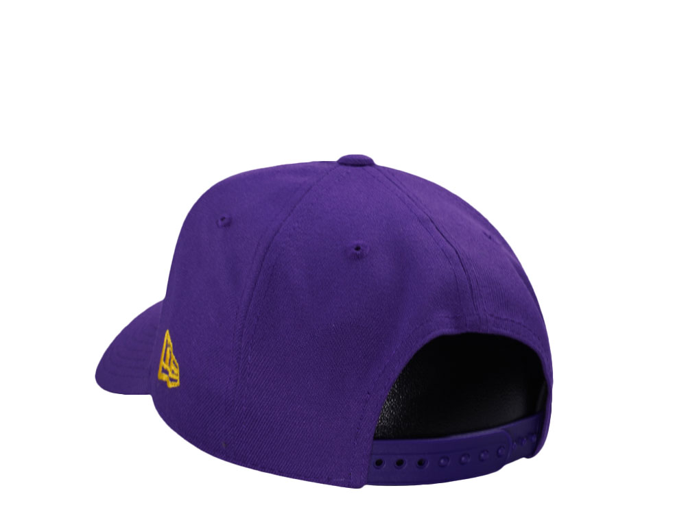 New Era Los Angeles Lakers Dark Purple Prime Edition 9Forty A Frame Snapback Cap