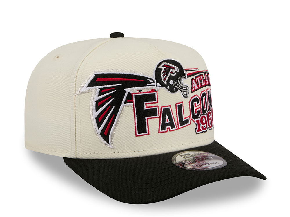New Era Atlanta Falcons 1966 Classic Chrome Edition 9Fifty A Frame Snapback Cap