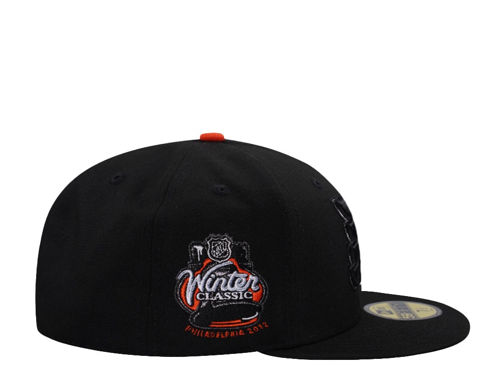 New Era Philadelphia Flyers Winter Classic 2012 Black Prime Edition 59Fifty Fitted Cap
