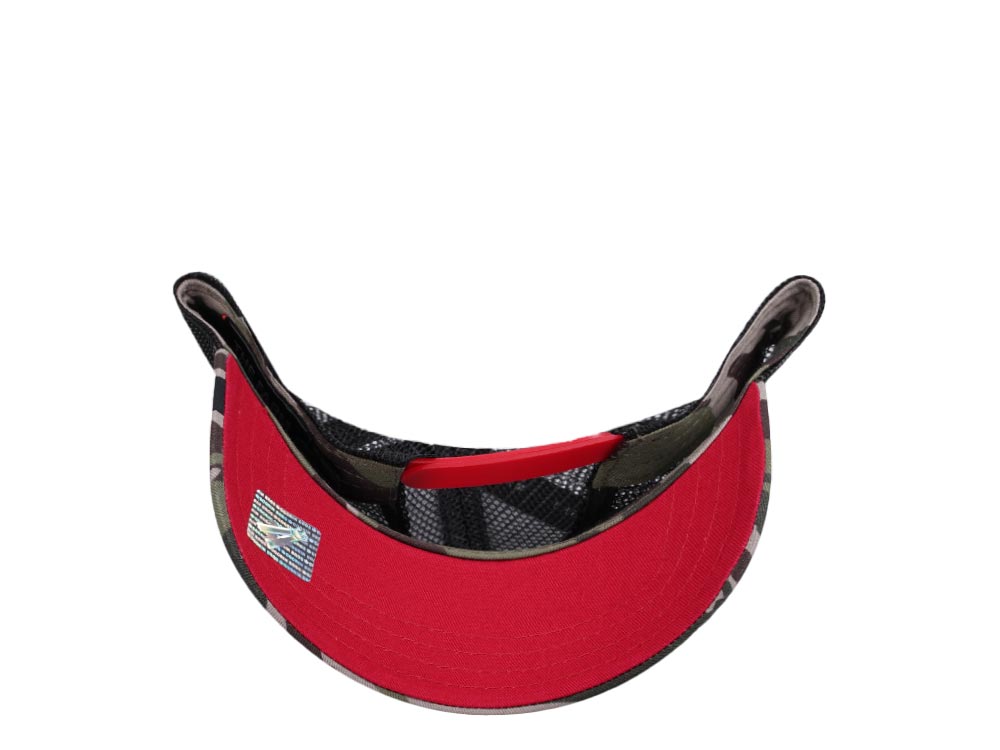 Goorin Bros The Rooster Cock Camouflage Trucker Snapback Cap