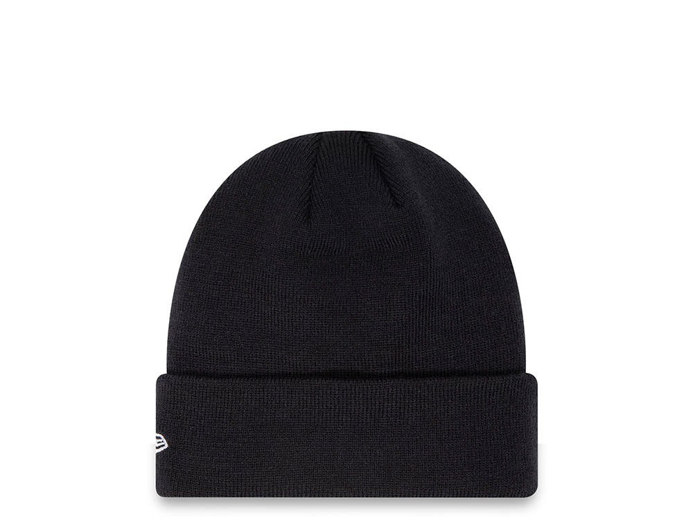 New Era Los Angeles Dodgers Essential Cuff Beanie Black Knit