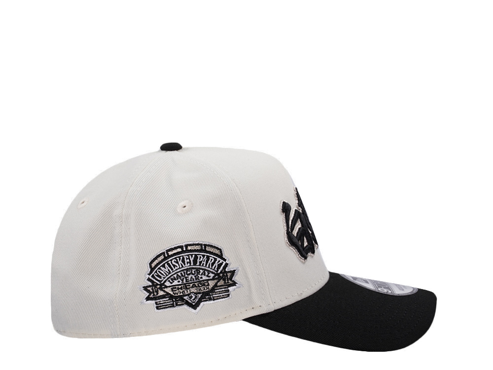 New Era Chicago White Sox Comiskey Park Kanji Chrome Two Tone Edition 9Forty A Frame Snapback Cap
