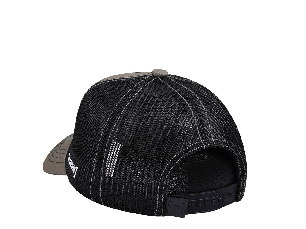 Capslab Looney Tunes Daffy Duck Olive Trucker Snapback Cap