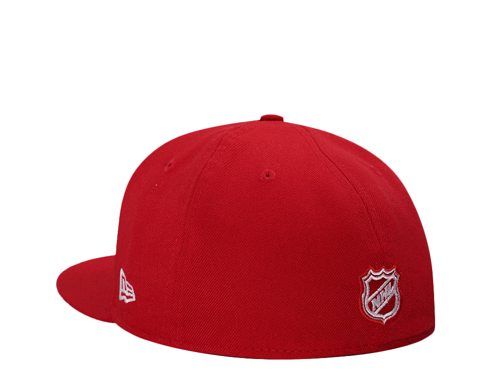 New Era Detroit Red Wings Farewell Season Joe Red Prime Edition 59Fifty Fitted Cap