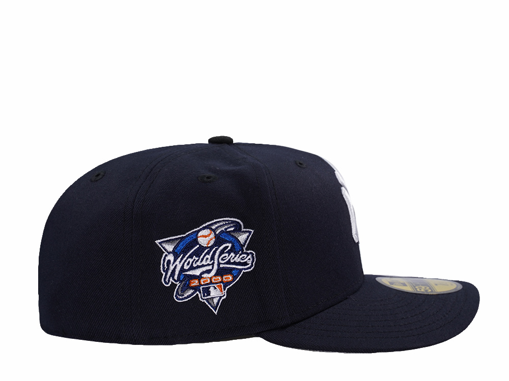 New Era New York Yankees World Series 2000 Navy Prime Edition Pre Curved 59Fifty Fitted Cap