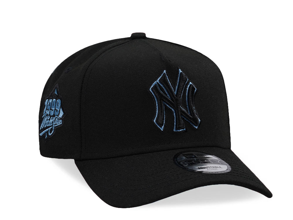 New Era New York Yankees World Series 1999 Black Sky Edition 9Forty A Frame Snapback Cap