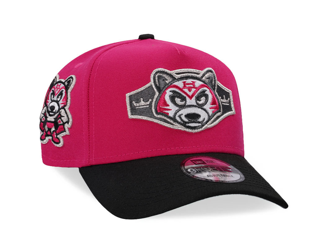 New Era Hudson Valley Renegades Pink Two Tone 9Forty A Frame Snapback Cap