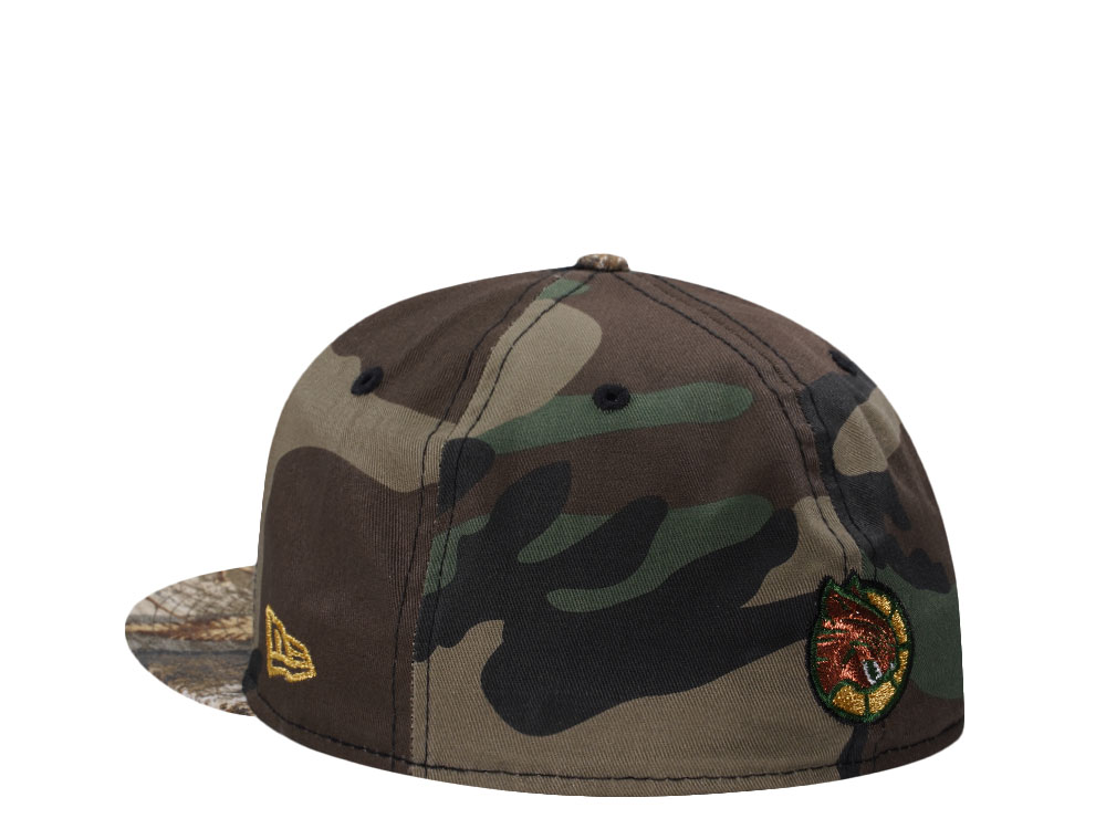 New Era Charlotte Bobcats Camo Two Tone Edition 59Fifty Fitted Cap