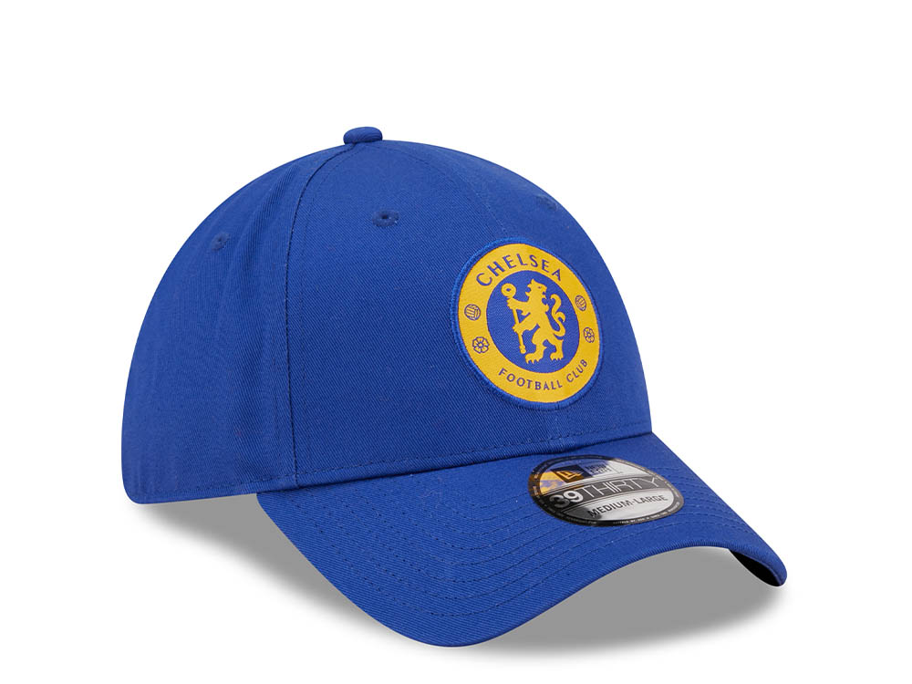 New Era FC Chelsea Pop Crest Blue Edition 39Thirty Stretch Cap