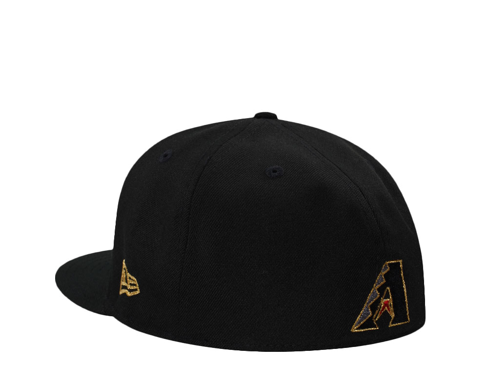 New Era Arizona Diamondbacks 25th Anniversary Serpientes Black Prime Edition 59Fifty Fitted Cap