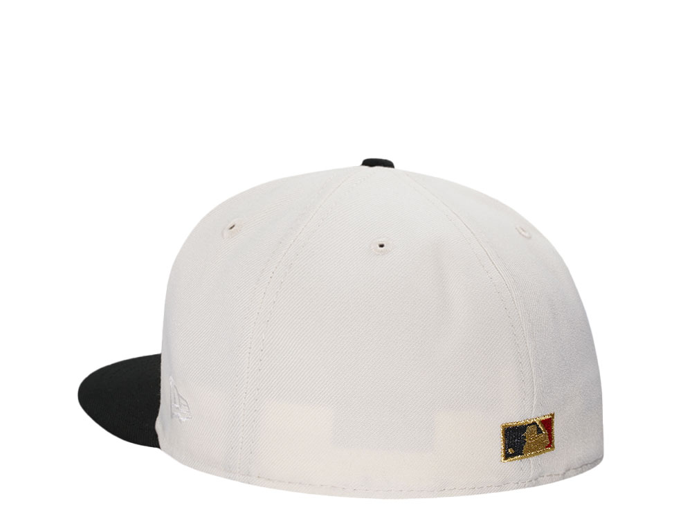 New Era Cincinnati Reds 25th Champion Anniversaries Chrome Black Metallic Two Tone Edition 59Fifty Fitted Cap