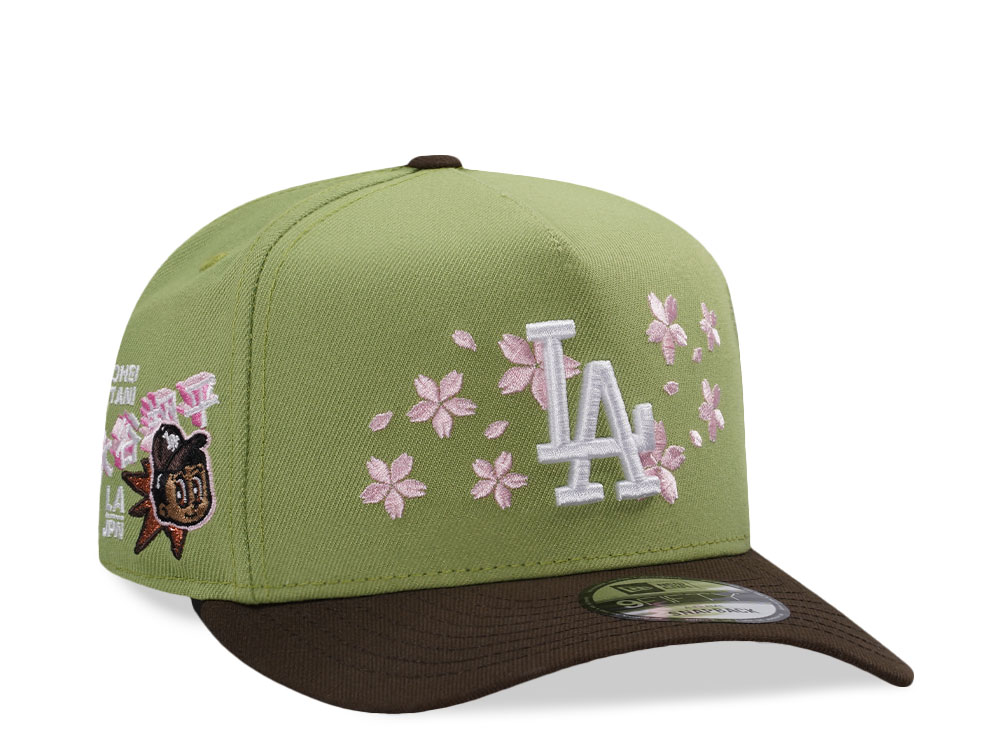 New Era Los Angeles Dodgers Ohtani Matcha Two Tone Edition 9Fifty A Frame Snapback Cap