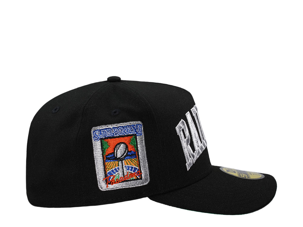 New Era Las Vegas Raiders Black Prime Edition 59Fifty A Frame Curved Fitted Cap