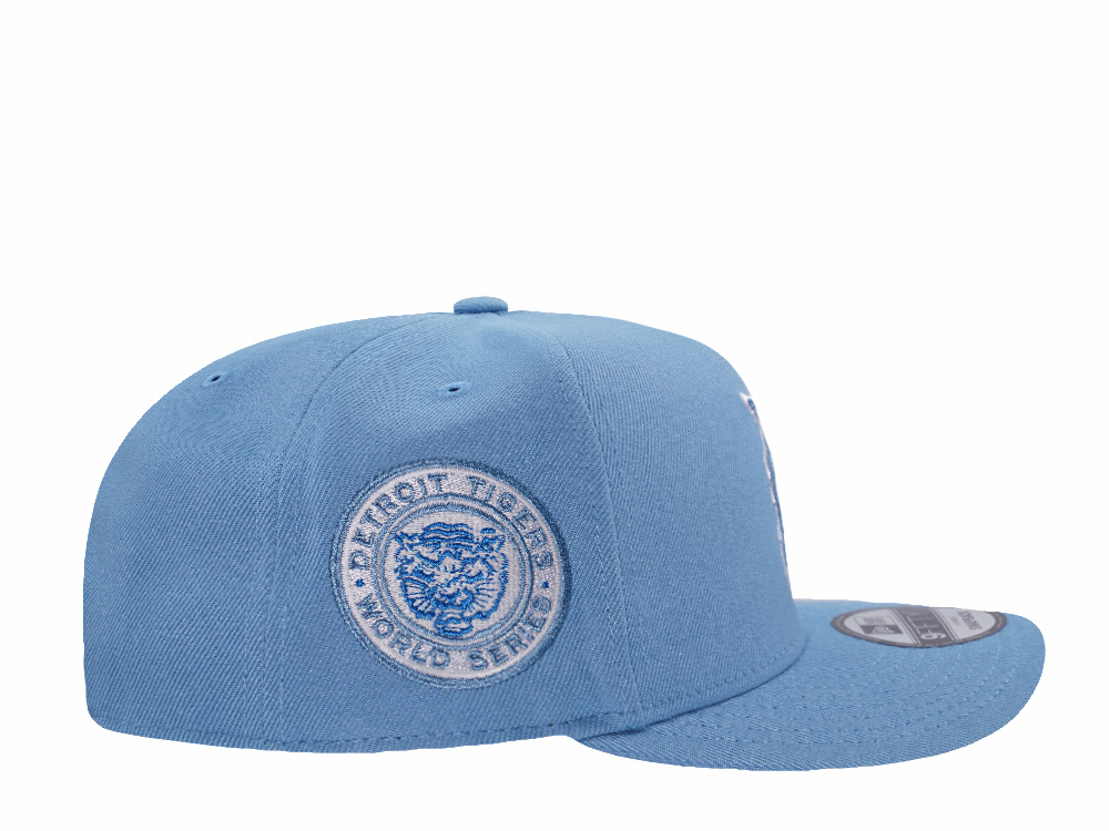 New Era Detroit Tigers World Series 1968 Sky Blue Prime Edition 9Fifty A Frame Snapback Cap
