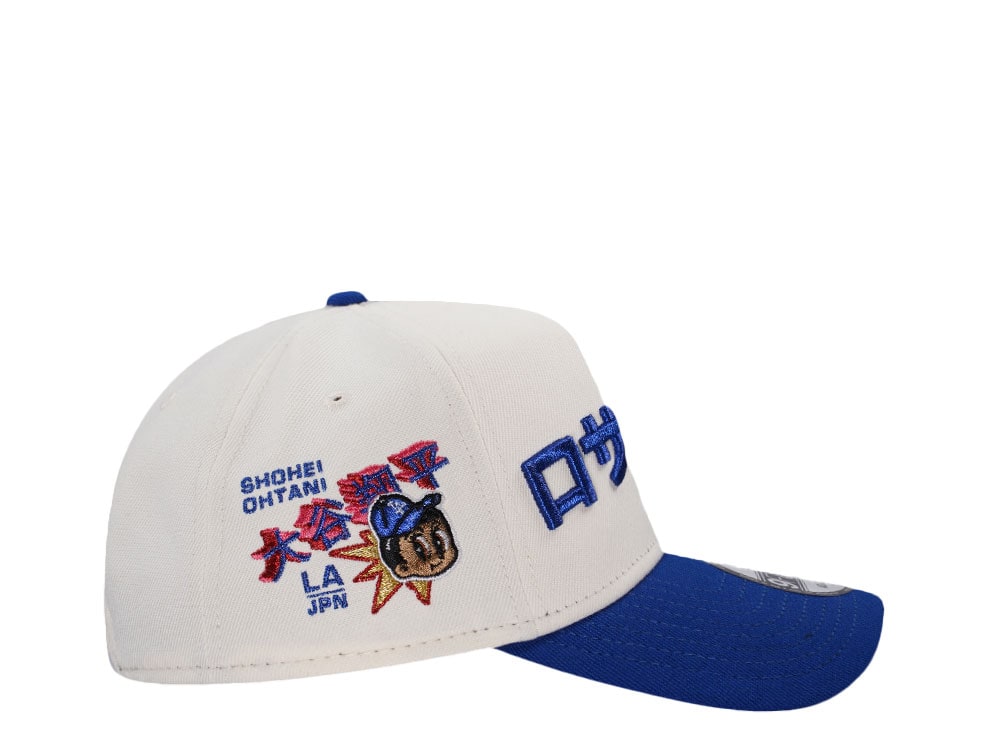 New Era Los Angeles Dodgers Shohei Ohtani Chrome Two Tone 9Forty A Frame Snapback Cap