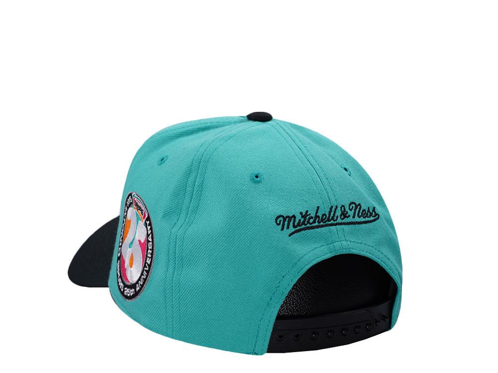 Mitchell & Ness San Antonio Spurs NBA In The City Teal Edition Pro Pinch Fit Snapback Cap