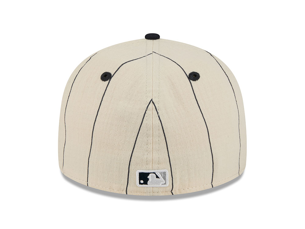 New Era New York Yankees Linen Two Tone Edition 59Fifty Retro Crown Fitted Cap