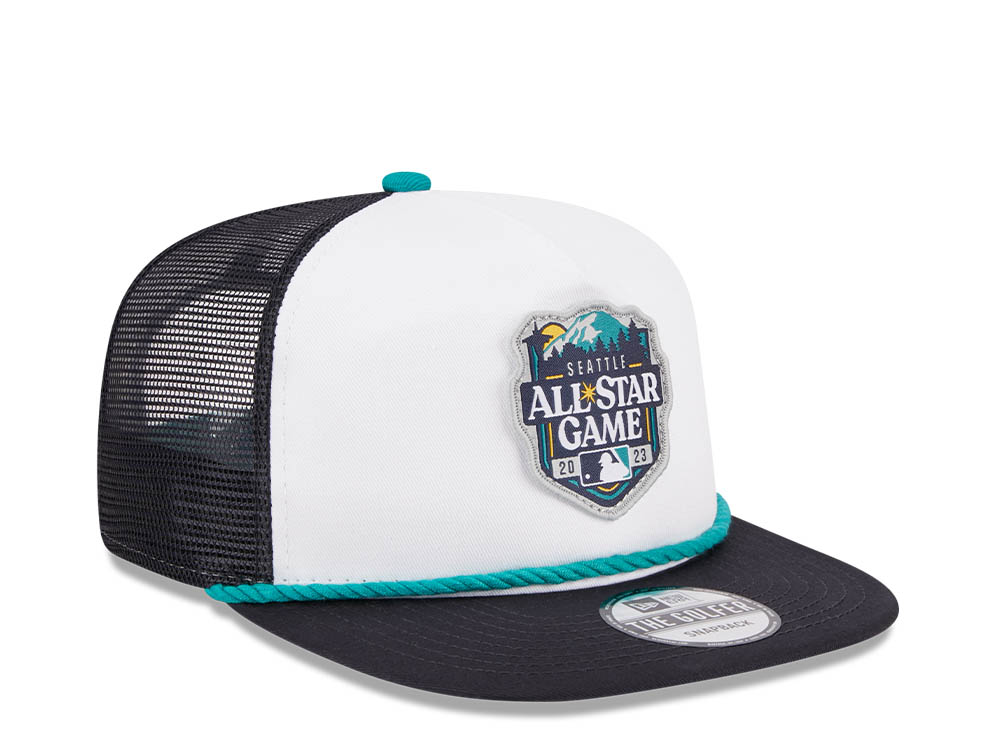 New Era Seattle Mariners All Star Game 2023 Logo E1 Golfer Trucker Snapback Cap