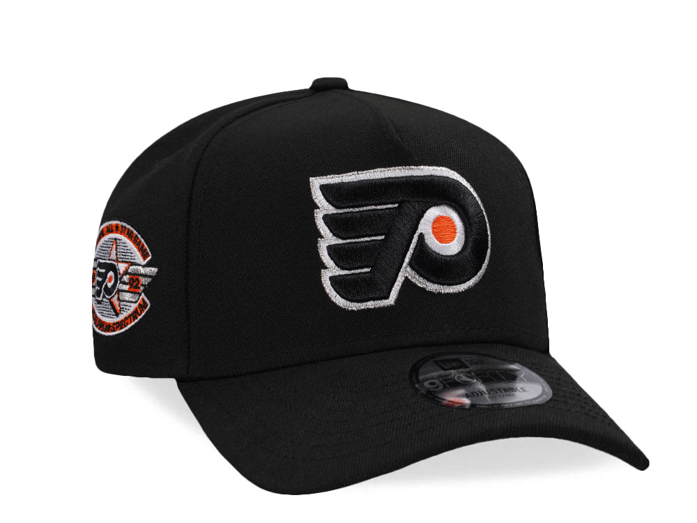New Era Philadelphia Flyers All Star Game 1992 Black Prime Edition 9Forty A Frame Snapback Cap